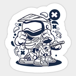 Paintball Sticker